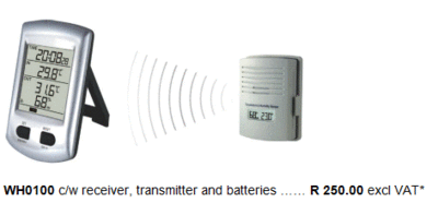 WH0100 Wireless Indoor / Outdoor Thermometer