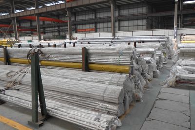 KWKSTEEL's stainless steel tube warehouse