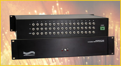 New 16-Channel ST Simplex Fiber Optic A/B/Offline Switch