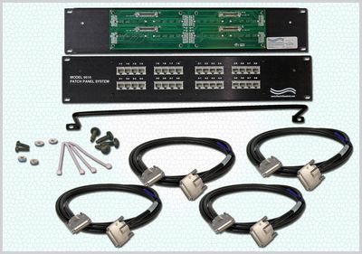 32-Port Patch Panel Provides Access to Individual Circuits