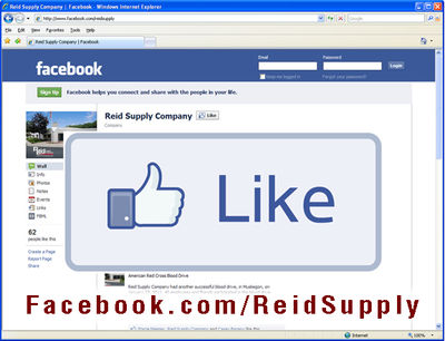 Reid Supply Announces Facebook Page