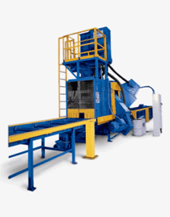 Structural Steel Shot Blast Cleaning System 