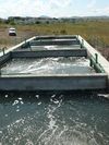 Concrete housed sewage treatment systems